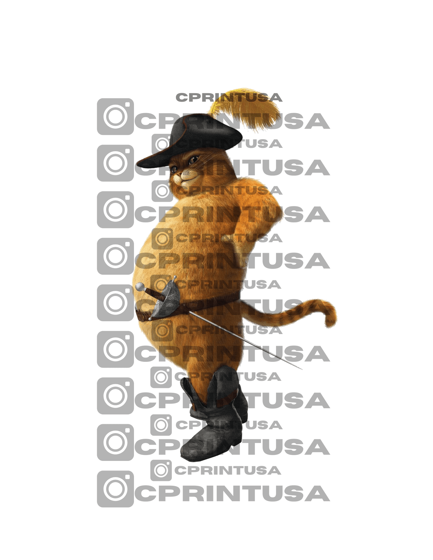 SHREK CUT OUT - C Print USA