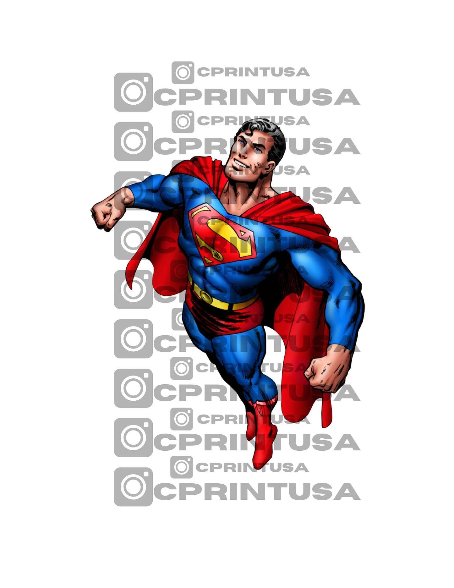 SUPERMAN CUT OUT - C Print USA