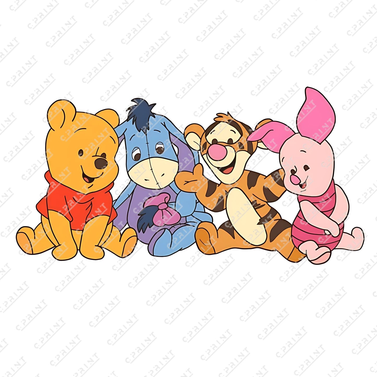 WINNIE POOH IMAGE 10 CUT OUT - C Print USA