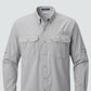 Columbia Fishing Shirt - Cool Grey- embroidery