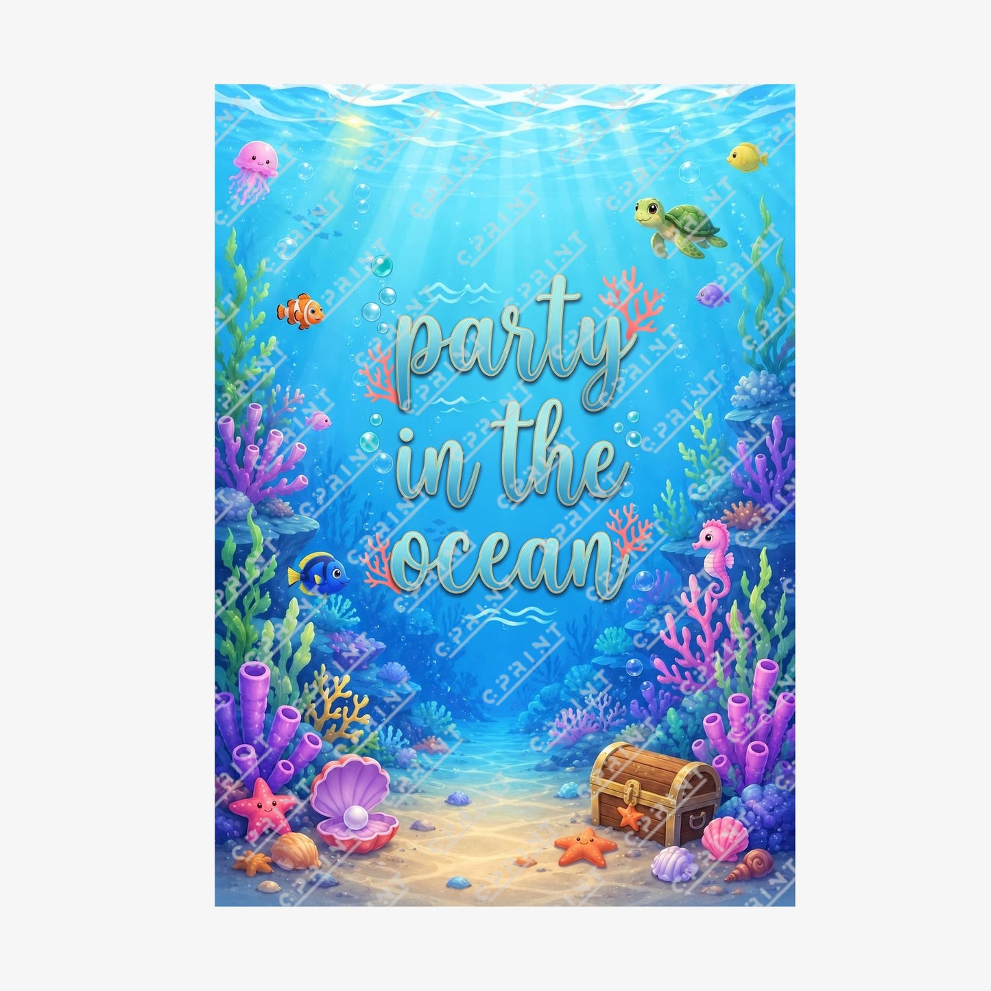 Ocean Adventure  Backdrop