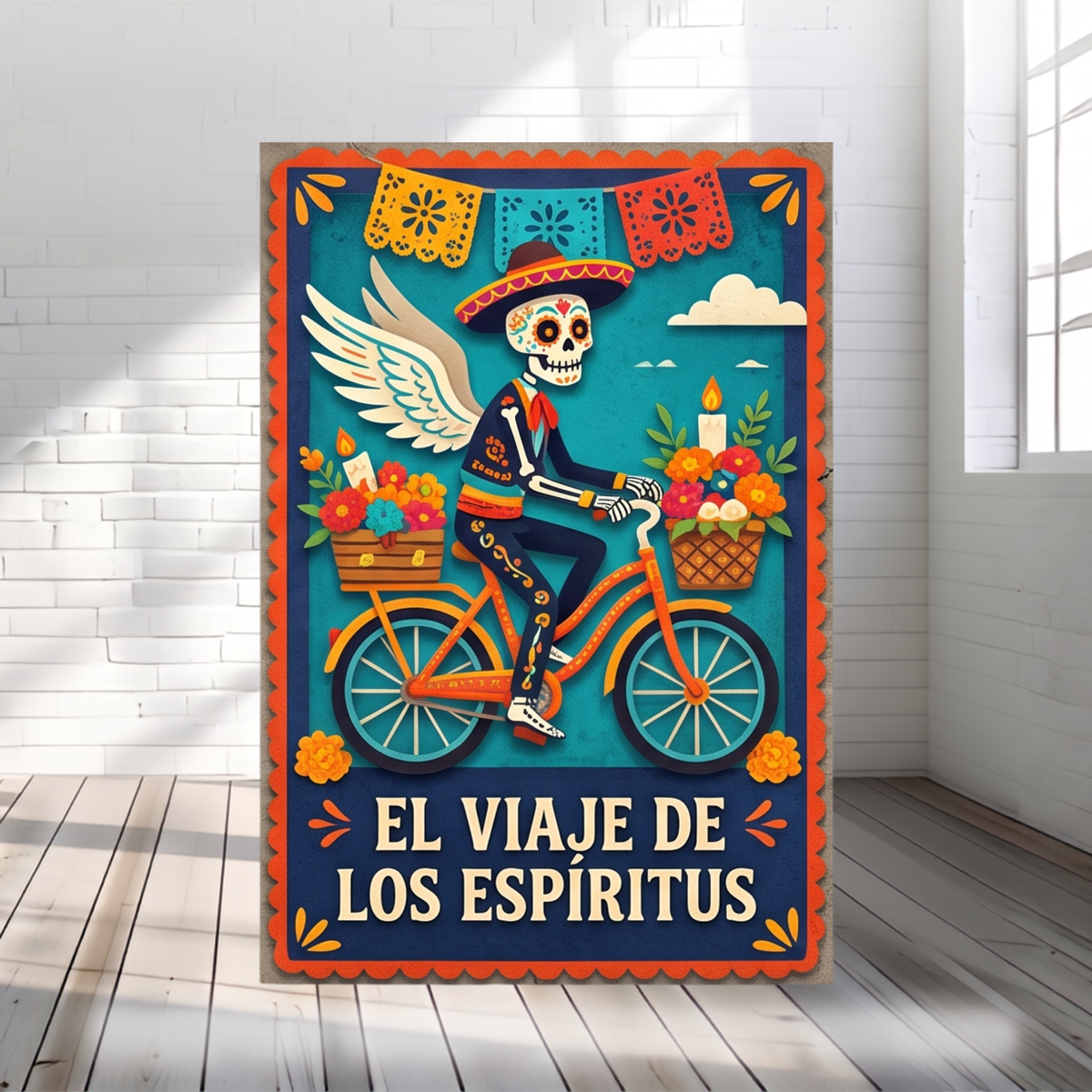 Día de los muertos Backdrop