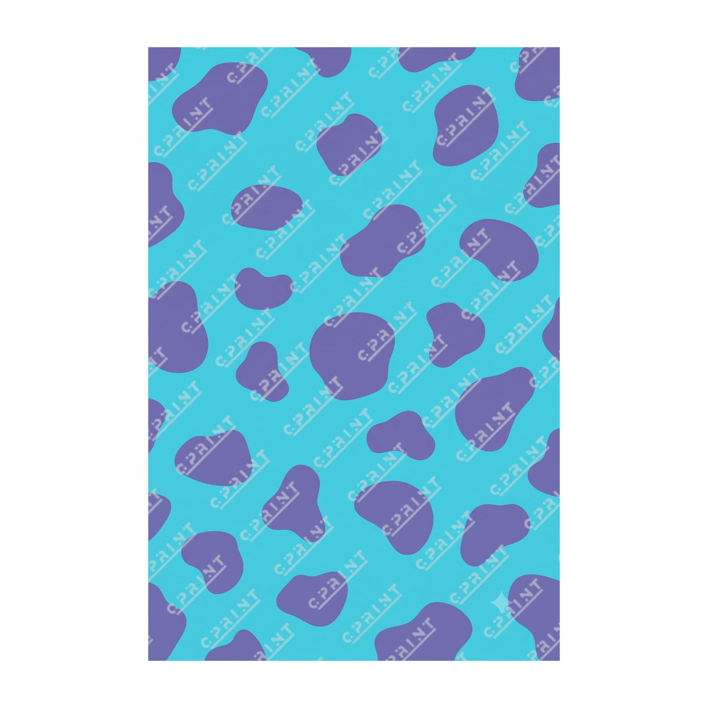 Cow Print Backdrop