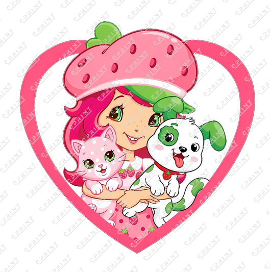 Strawberry Girl Character Standee Cutout