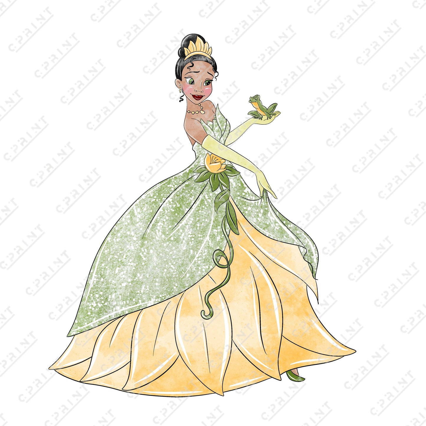 ANIMATED PRINCESS CUT OUT