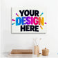 Custom White Canvas Print