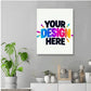 Custom White Canvas Print
