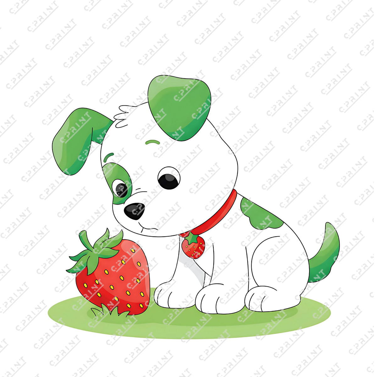 Strawberry Girl Character Standee Cutout