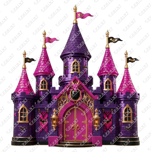 Halloween Castle Backdrops