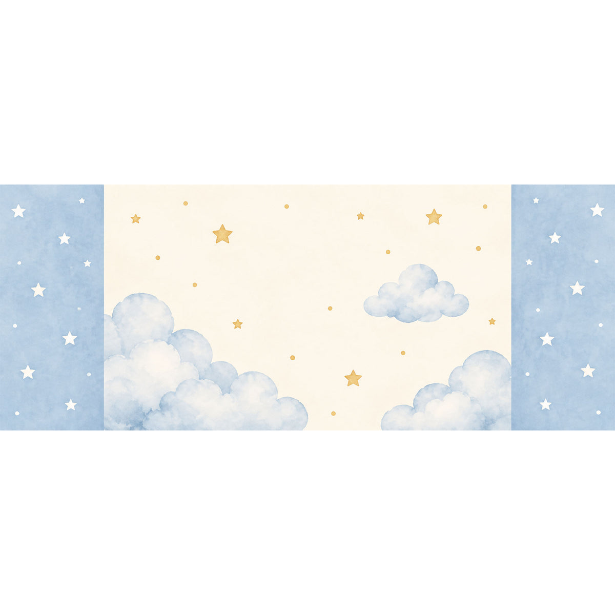 Moon & Clouds Event Table Runner