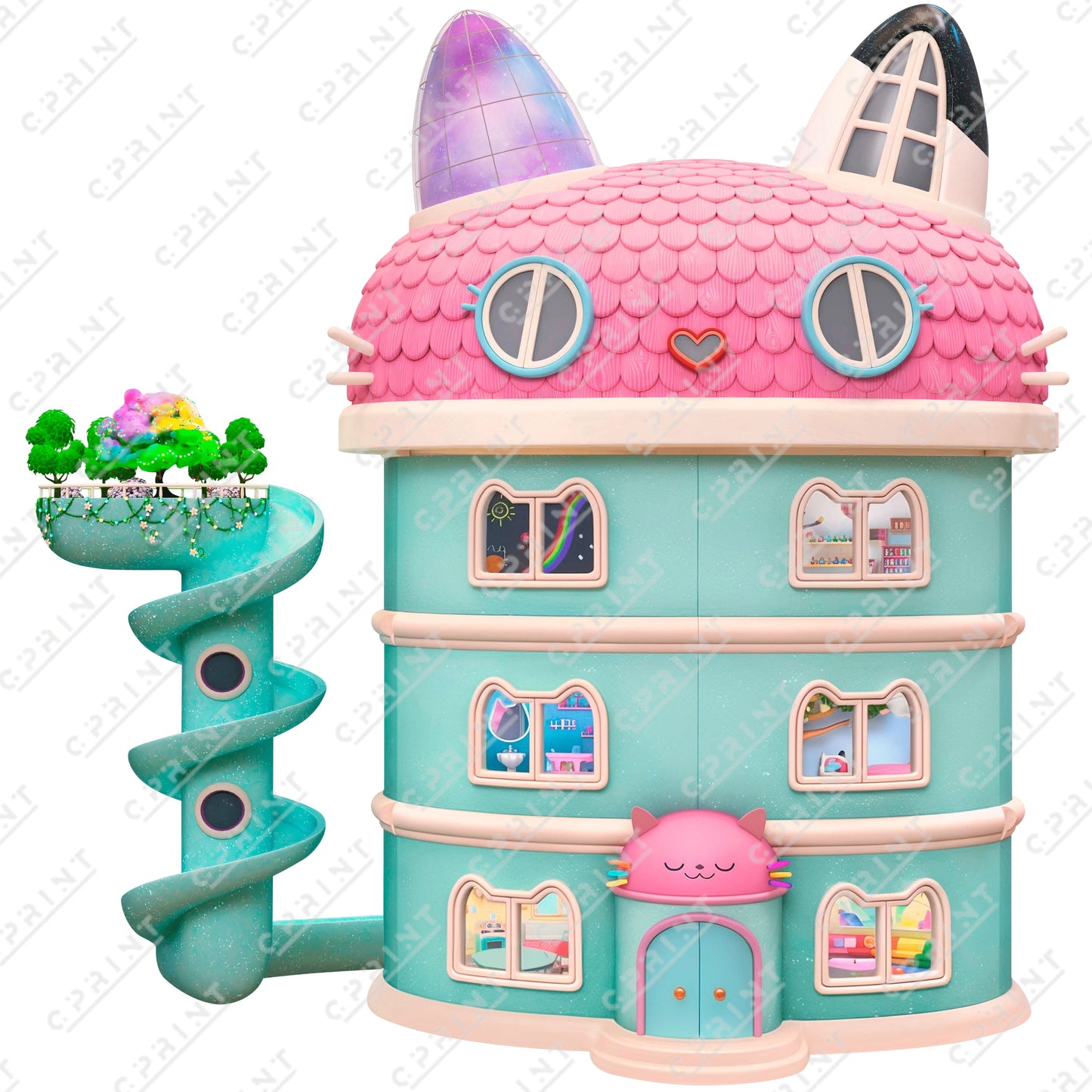 Gabby's Dollhouse Cutout