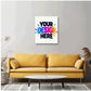 Custom White Canvas Print