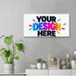 Custom White Canvas Print