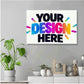 Custom White Canvas Print