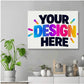 Custom White Canvas Print