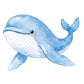 Watercolor Sea Creatures Clipart Bundle