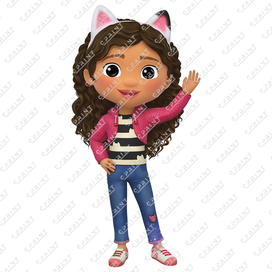 Gabby's Dollhouse Character Cutout