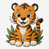 Safari Adventure Tiger Custom Character Cut-Out