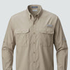 Columbia Fishing Shirt - Fossil- embroidery