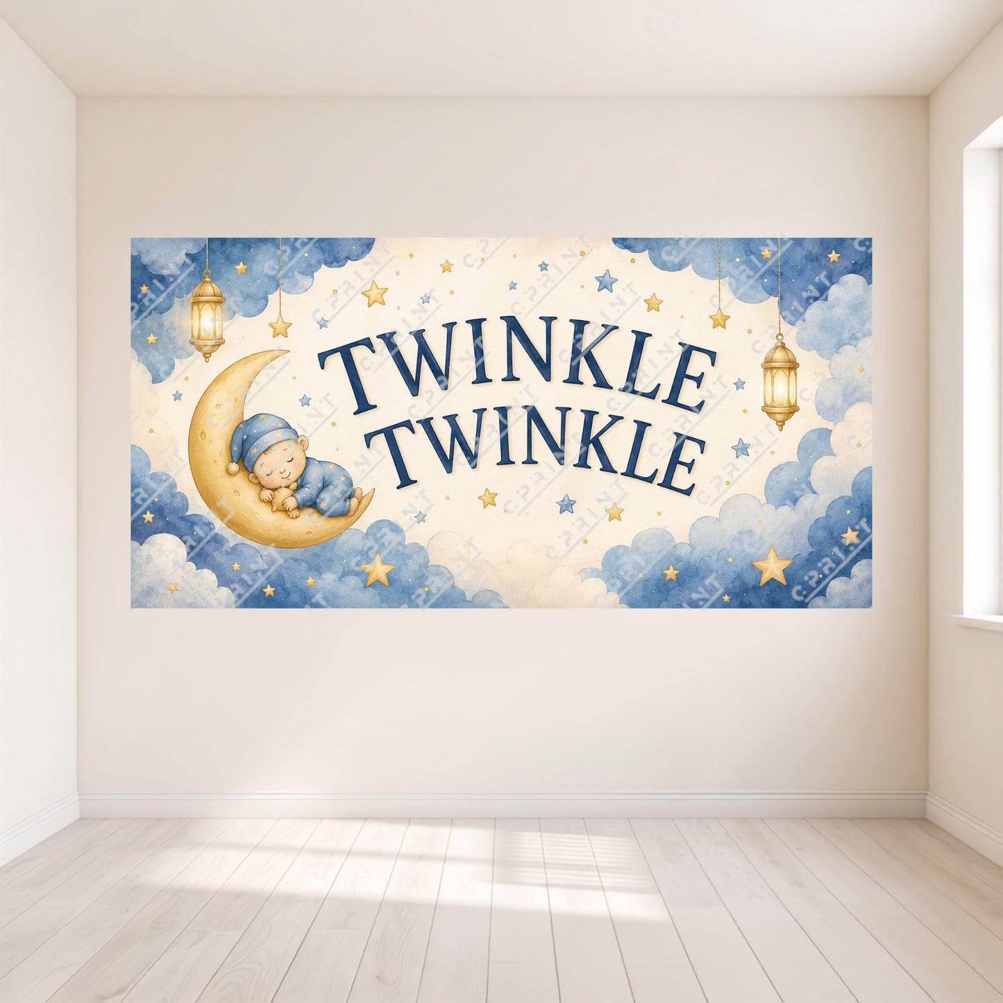 Twinkle Twinkle Horizontal Backdrop #2