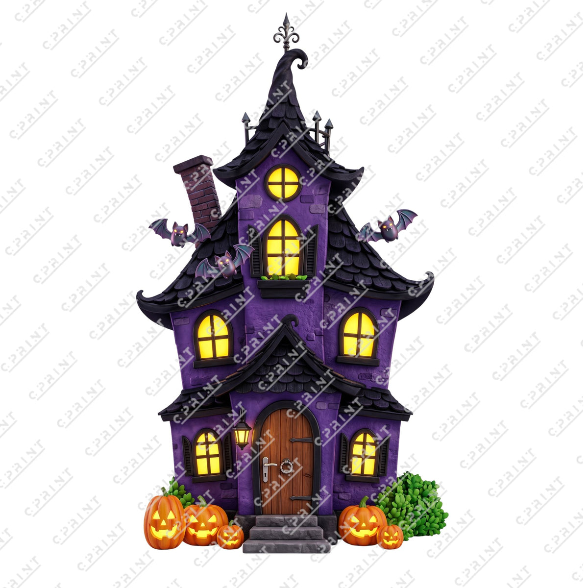 Jack-o'-Lantern Haunted House