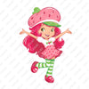 Strawberry Girl Character Standee Cutout