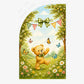 Teddy Bear Picnic Left Offset Arch Backdrop