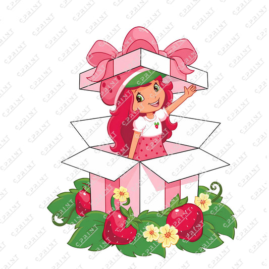 Strawberry Girl Character Standee Cutout