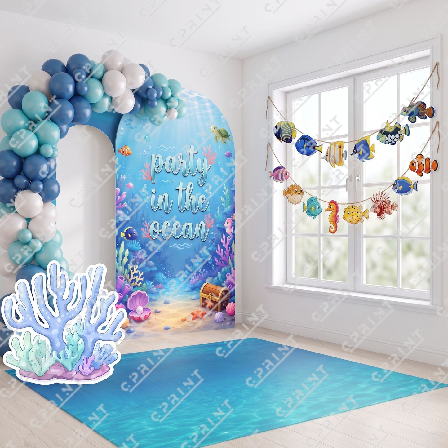Ocean Adventure - Big Head Garland