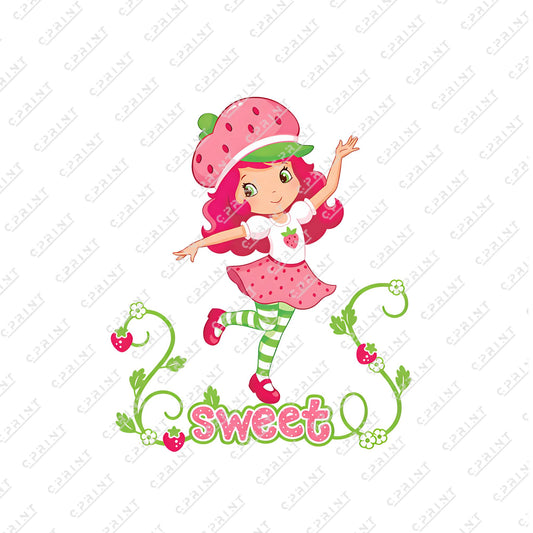 Strawberry Girl Character Standee Cutout