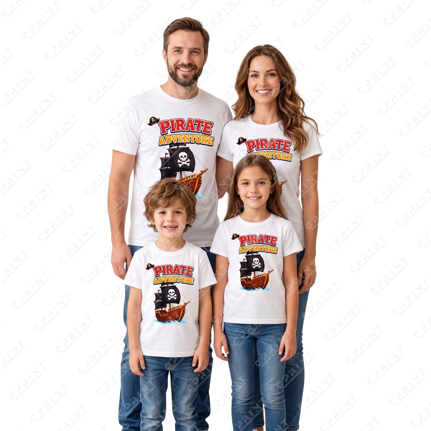 Pirate Adventure- Custom Party Tees & Event Prints