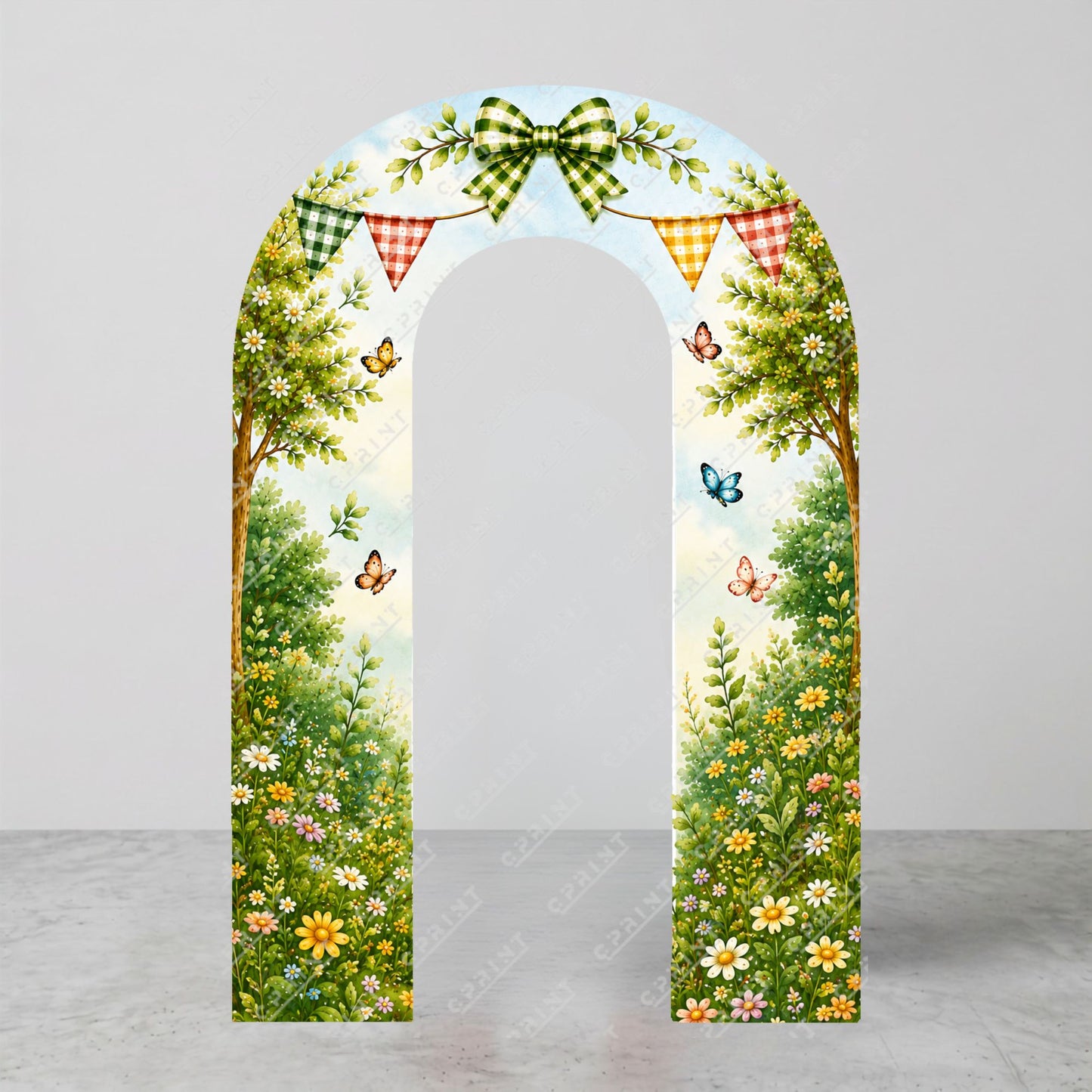 Teddy Bear Picnic Custom Backdrop Arch Cover