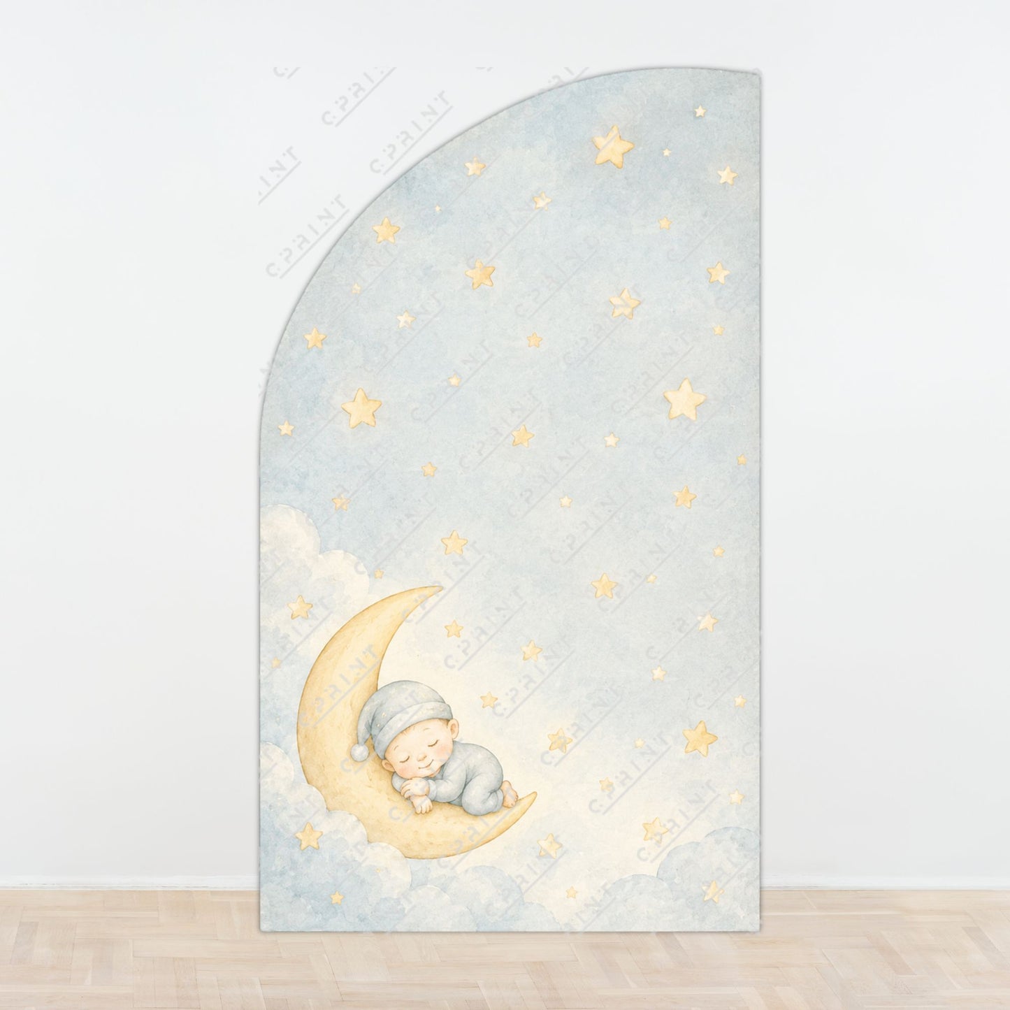 Twinkle Twinkle Left Offset Arch Backdrop