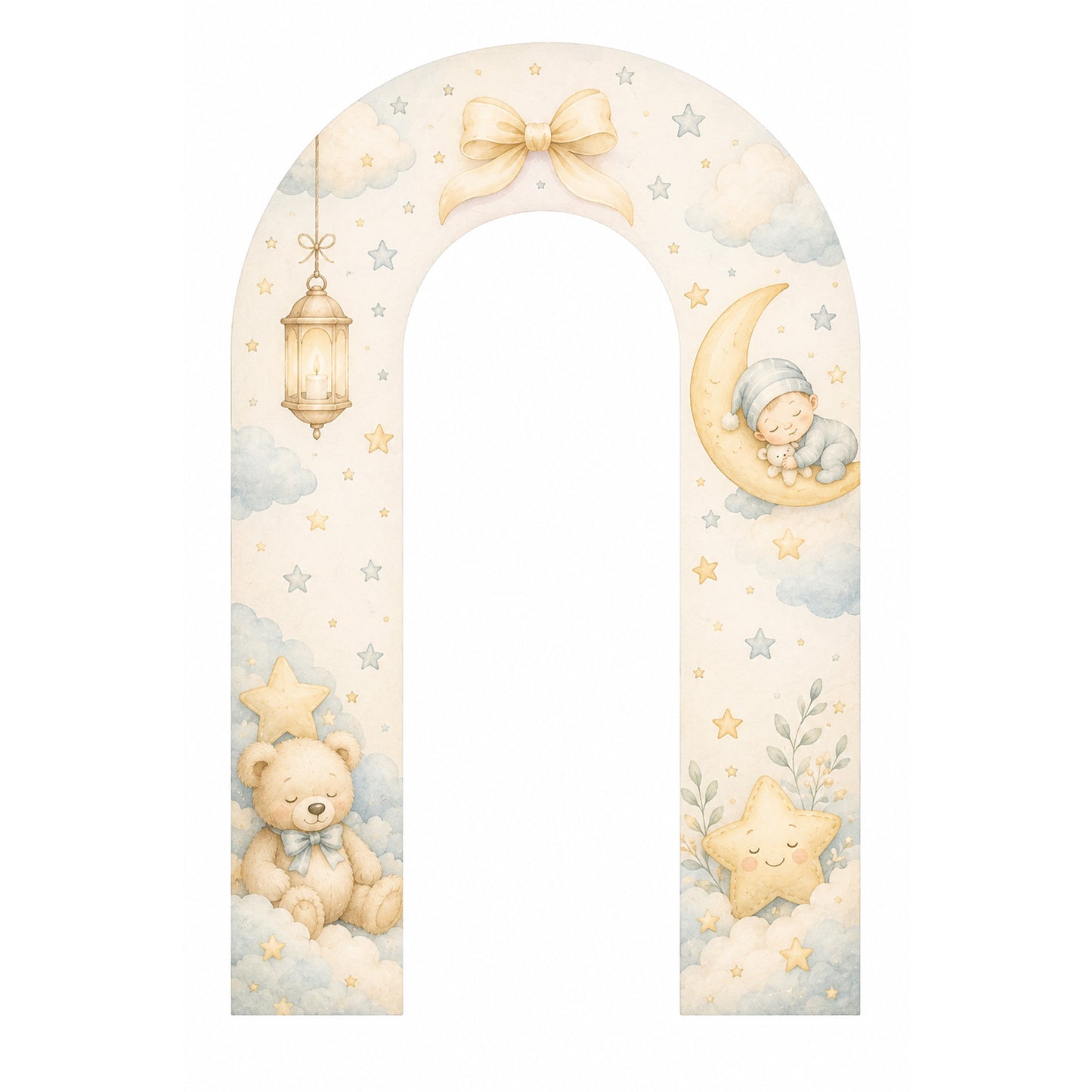 Twinkle Twinkle Custom Backdrop Arch Cover #1