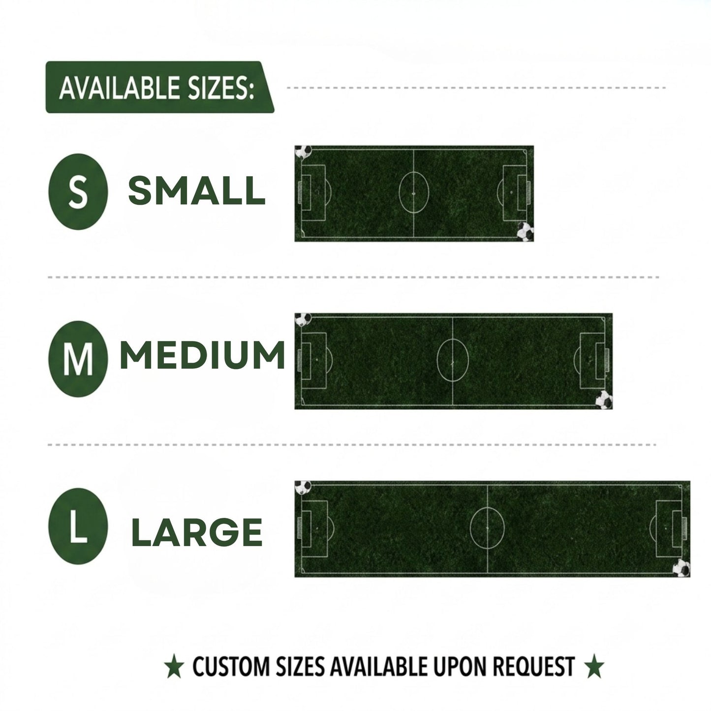 Match Day Soccer Table Runner