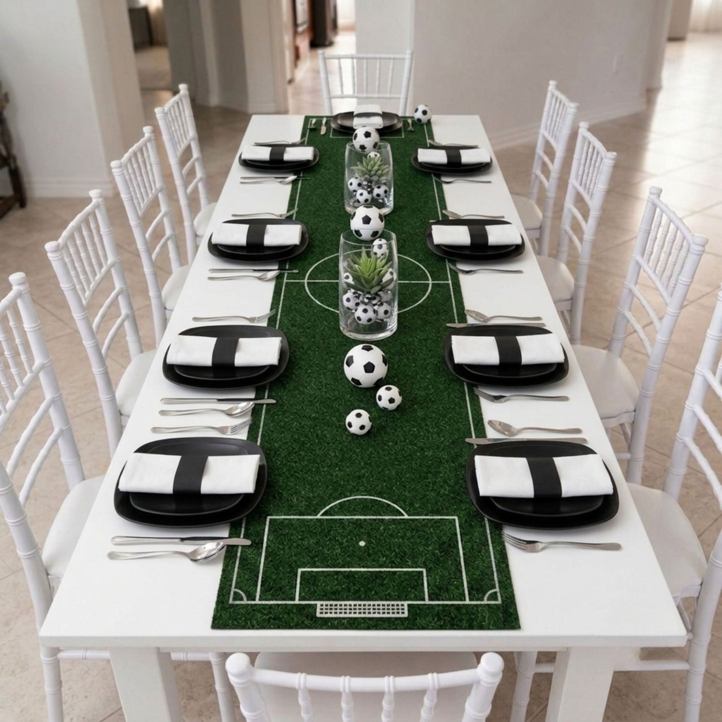 Match Day Soccer Table Runner