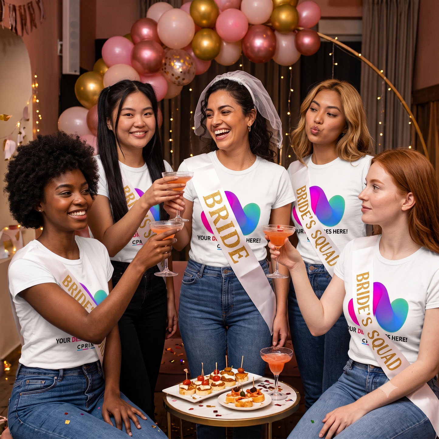 Custom Party Tees & Event Prints