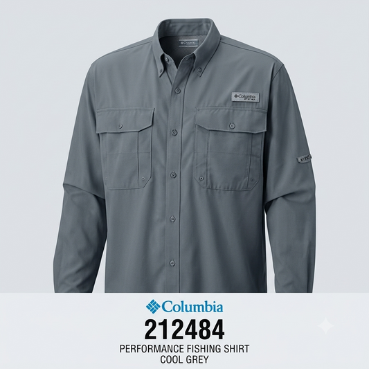 Columbia Fishing Shirt - Cool Grey