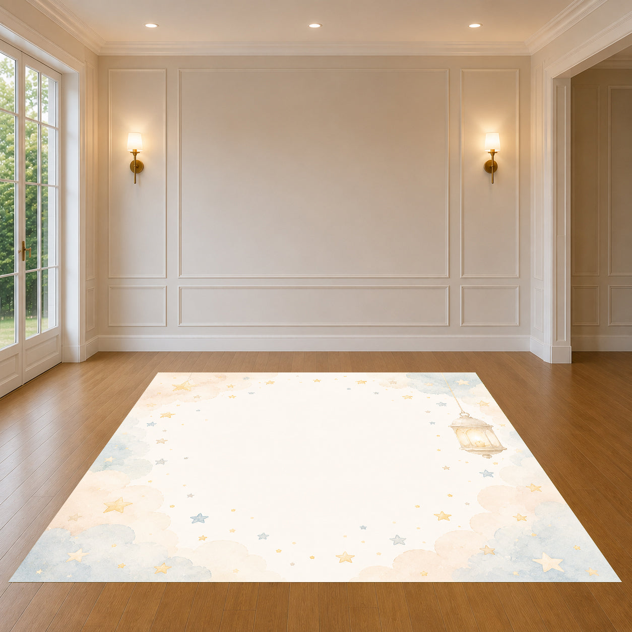Twinkle Twinkle Printed Party Floor Decals for Event