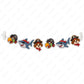Pirate Adventure - Big Head Garland