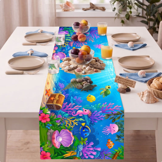 Ocean Adventure Event Table Runner