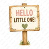 Teddy Bear Picnic “Hello” sign