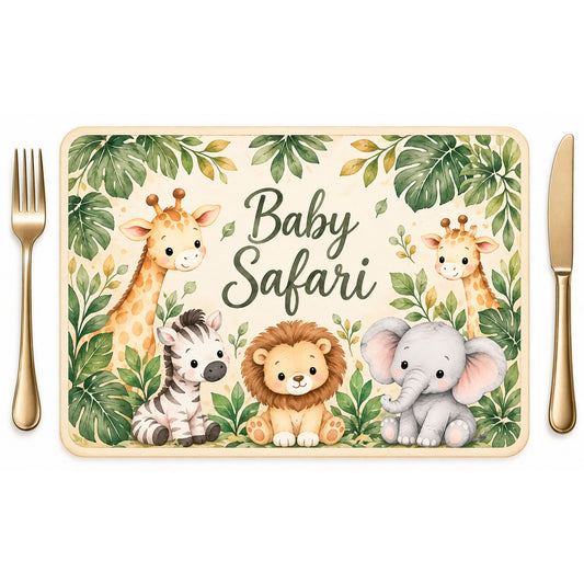 Baby Safari Party Placemats
