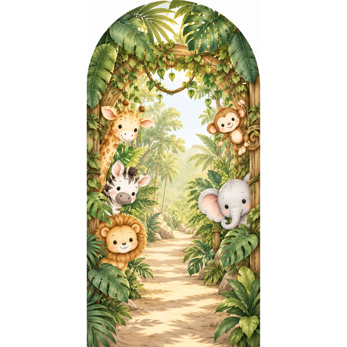 Baby Safari  Backdrop