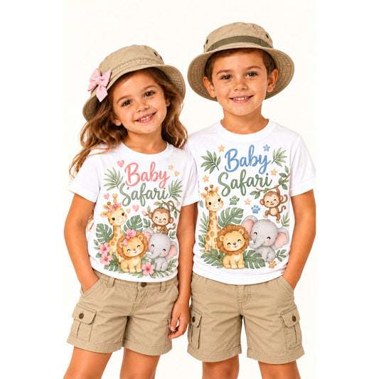Baby Safari Custom Party Tees & Event Prints