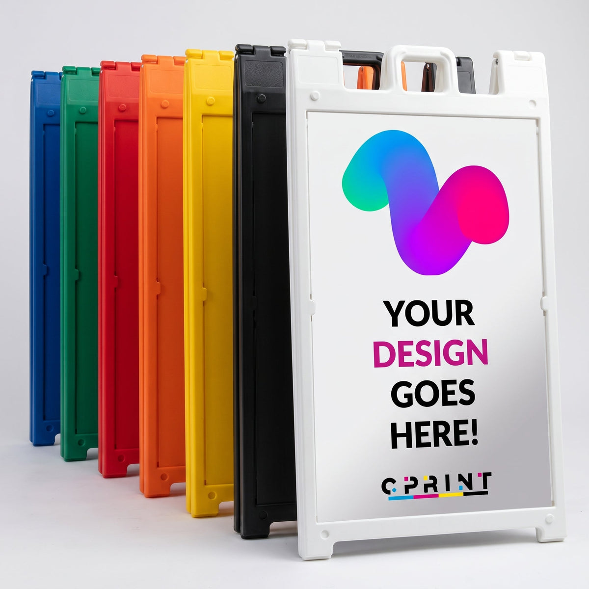 A-Frame Sidewalk Sign Stand (In Box) - C Print USA