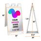 A-Frame Sidewalk Sign Stand (In Box) - C Print USA