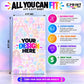 All You Can Fit 4ft x 8ft Sheet - C Print USA