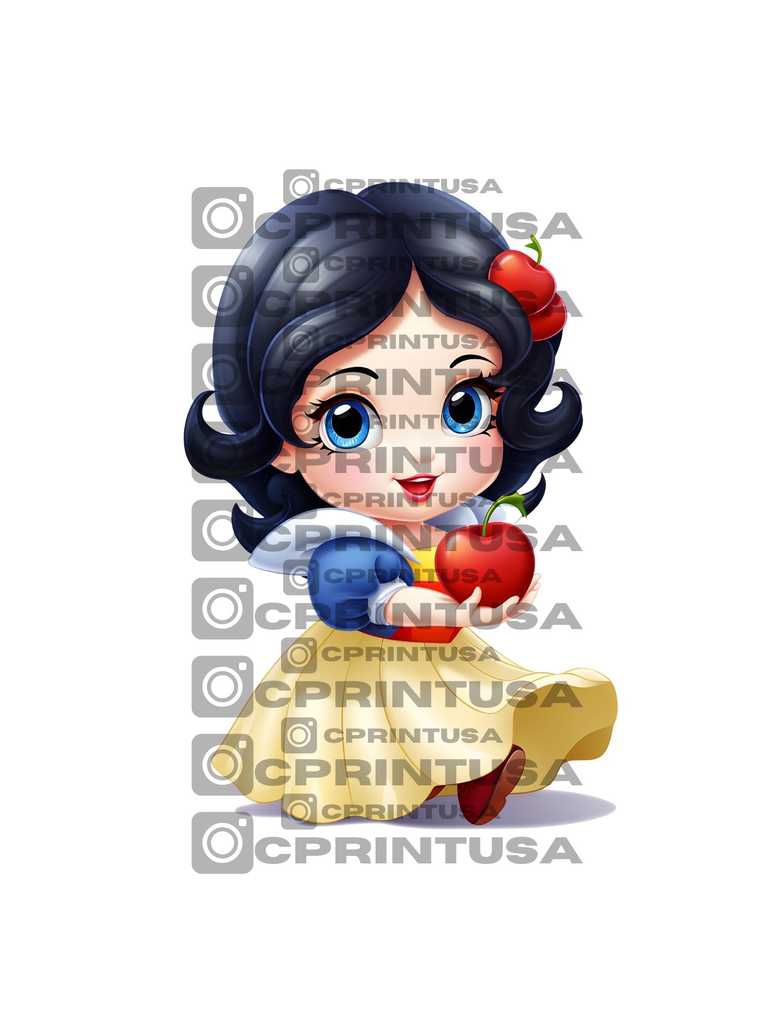 ANIMATED PRINCESS CUT OUT - C Print USA