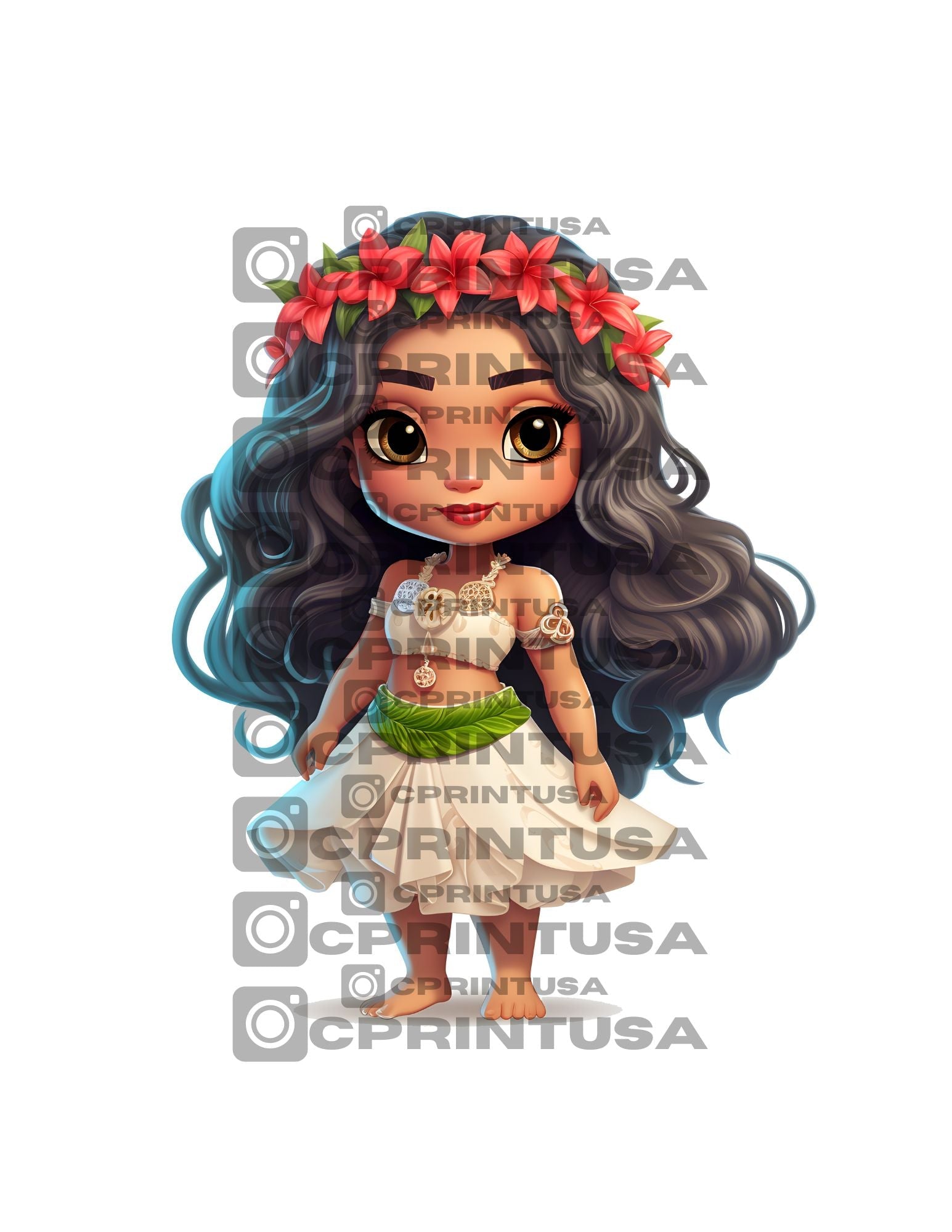 ANIMATED PRINCESS CUT OUT - C Print USA